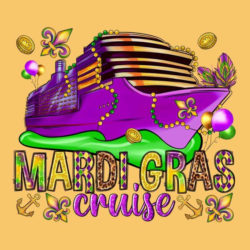 Mardi Gras Cruise Vintage Hoodie by NancyCooperArtShop | Teevron