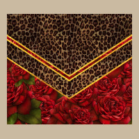 Red Roses With Leopard Long Sleeve Tee | Teevron