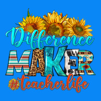 Difference Maker Teacher Life Zipper Hoodie | Teevron