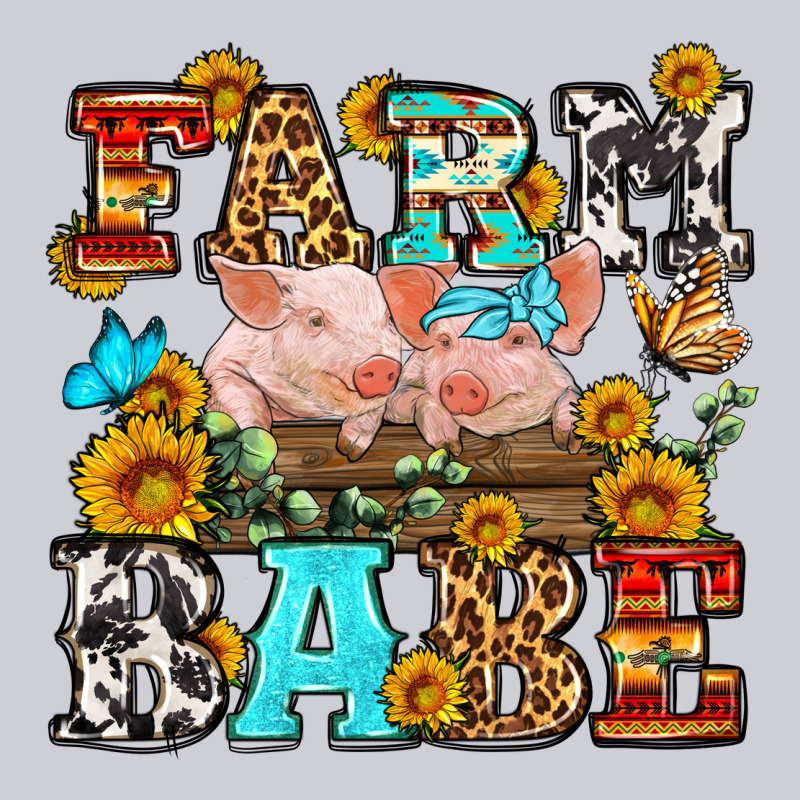 Western Farm Babe Heavyweight Sweatshirt by OliviaCreatesArt | Teevron