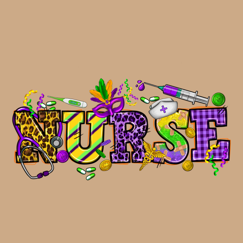 Mardi Gras Day Nurse Vintage Hoodie by NancyCooperArtShop | Teevron