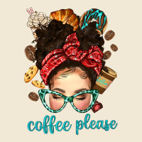 Coffee Please Messy Bun With Coffee Bean Bbs Premium Tee | Teevron