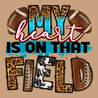 My Heart Is On That Field Football Vintage Tee | Teevron