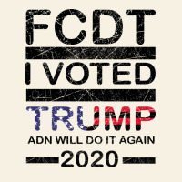 Hell Yeah I Voted Trump And Will Do It Again 2020 Vintage Tee | Teevron