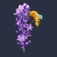 Honey Bee With Lavender Fa Element Heavyweight Sweatshirt | Teevron