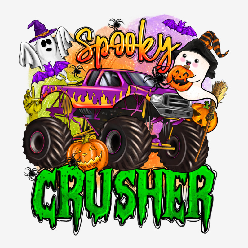 Spooky Crusher Monster Truck Urban Hoodie by BarkalooDesign | Teevron