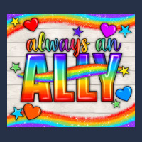 Always An Ally Pride Lgbtq+ Tumbler Premium Hoodie | Teevron
