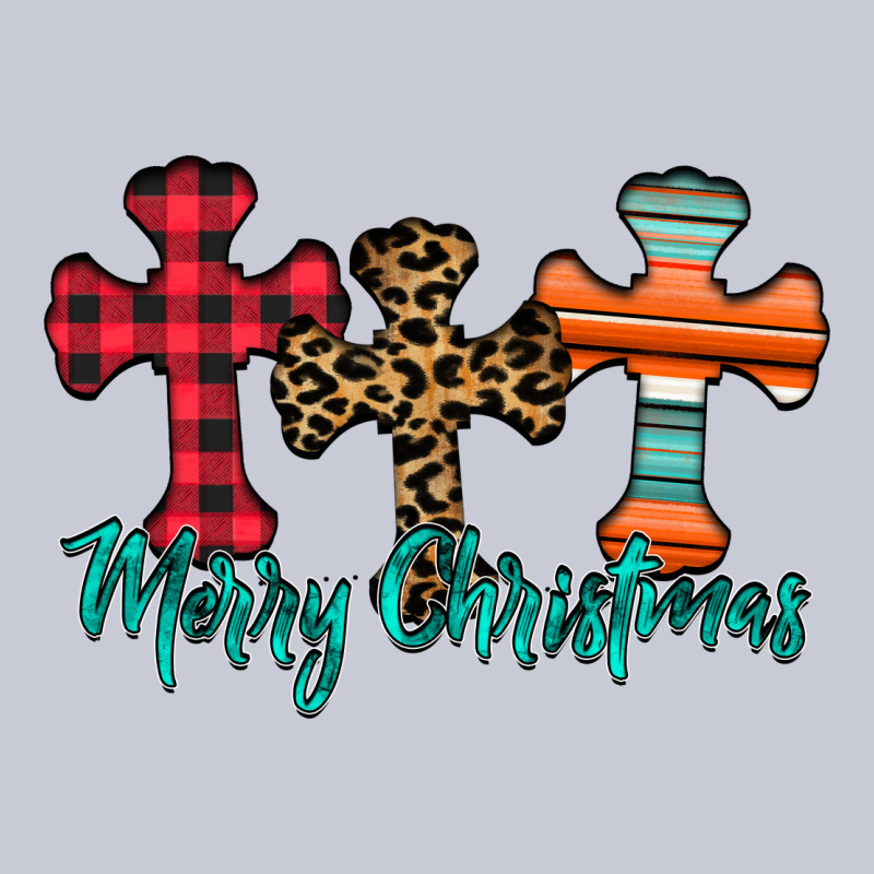 Merry Christmas Cross Heavyweight Hoodie by CowhideDigitalArt | Teevron