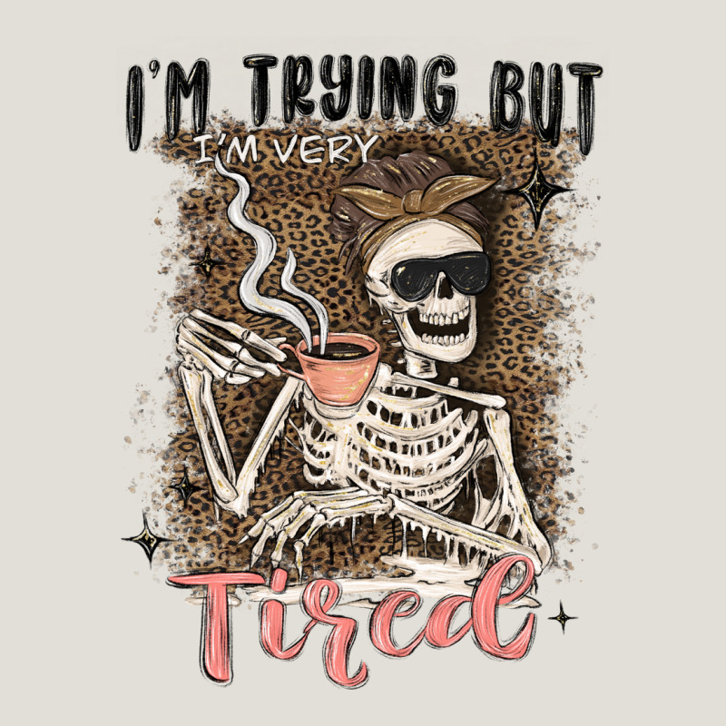 Im Trying But Tired Heavy Core Tee by MaliasSmallBusiness | Teevron