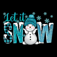 Let It Snow With Cute Snowman Bbs Premium Tee | Teevron