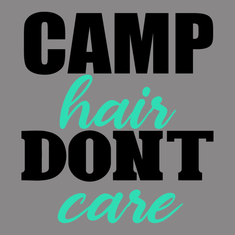Camp Hair Don't Care Black Vintage Tee by Bettercallsaul | Teevron