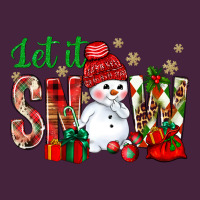 Let It Snow With Snowman Premium Tee | Teevron
