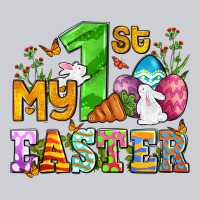 Easter Day My First Easter With Eggs And Rabbits Heavyweight Sweatshirt | Teevron