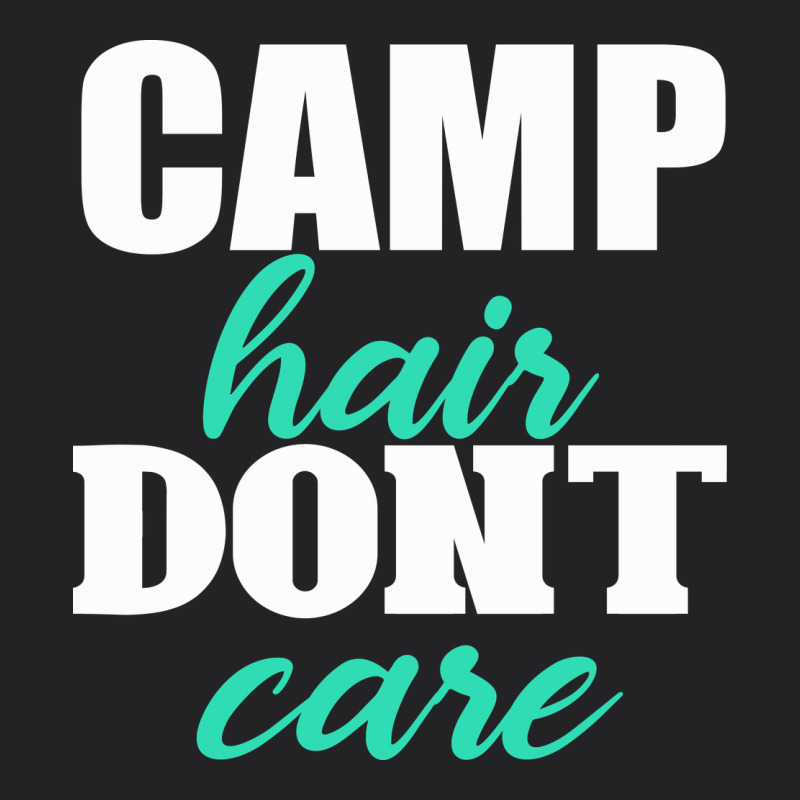 Camp Hair Don't Care Black Vintage Tee by Bettercallsaul | Teevron