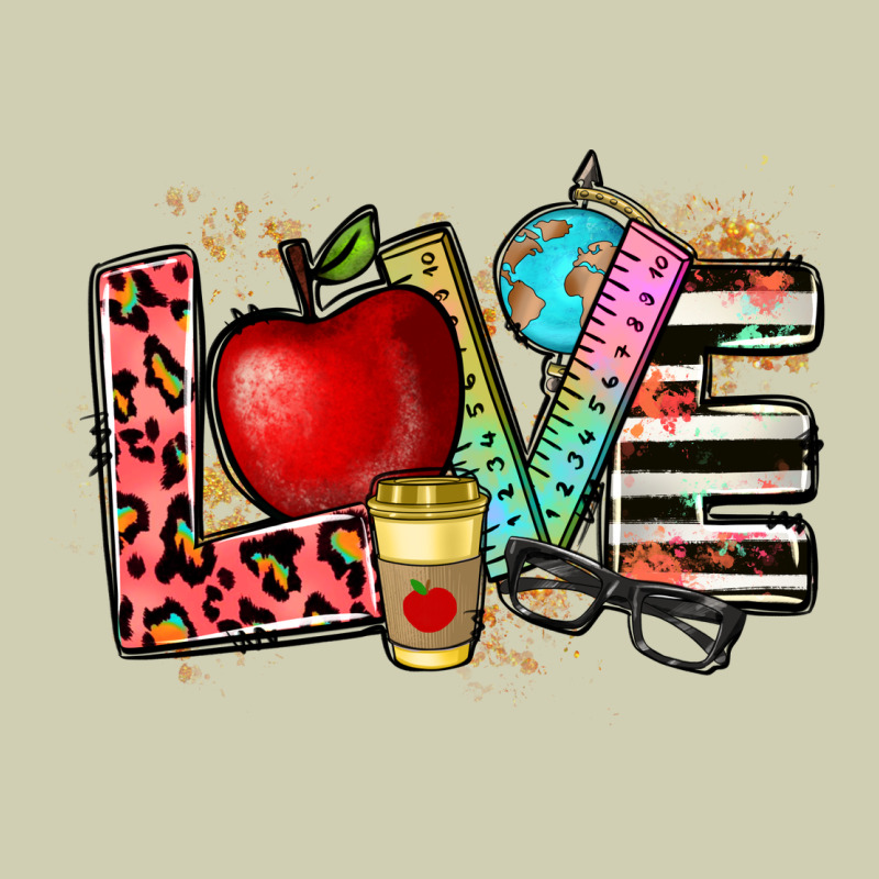 Love Teacher Heavy Core Tee by NancyCooperArtShop | Teevron