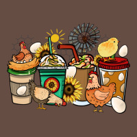 Chicken Coffee Cups Long Sleeve Tee | Teevron