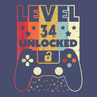 Level 34 Unlocked Shirt Video Gamer 34th Birthday Gifts Tee T Shirt Vintage Tee | Teevron