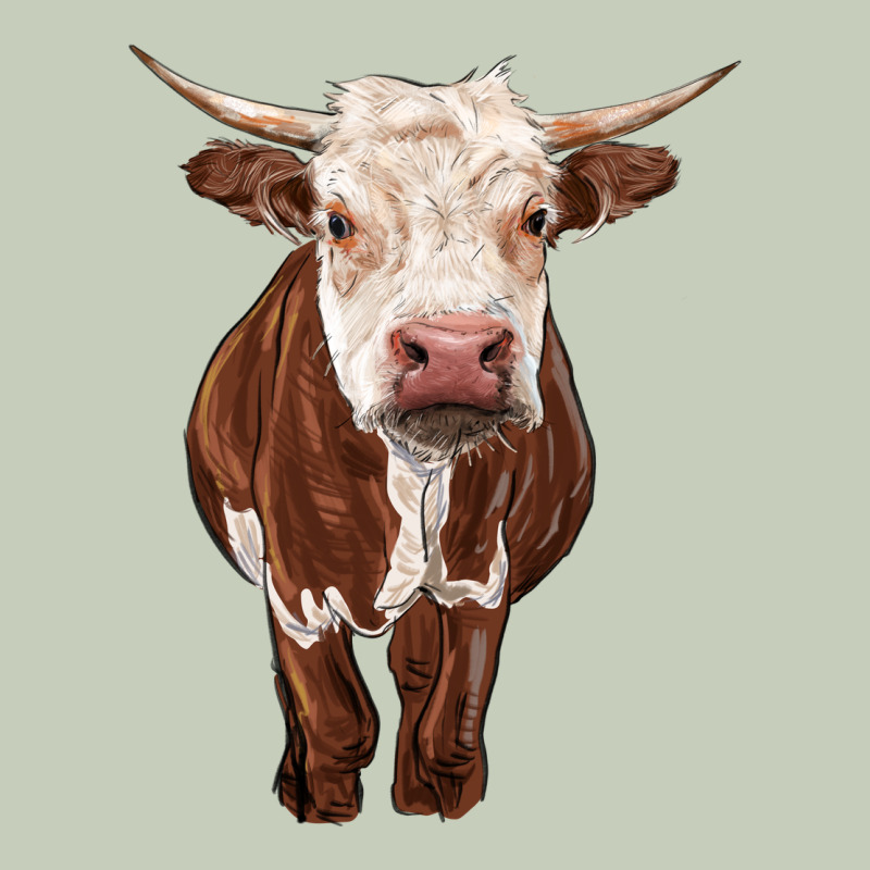 Hereford Cow Ladies Tee by RanaPortraitStore | Teevron