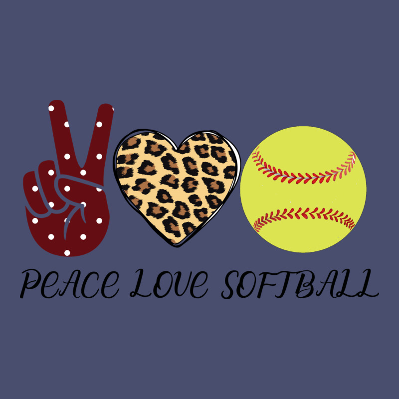 Peace Love Softball Vintage Tee by Bettercallsaul | Teevron
