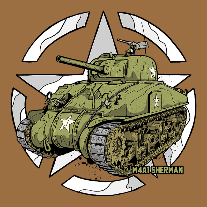 Sherman M4a1 Wwii Army Tank History Vintage Vintage Tee by longCreatives | Teevron