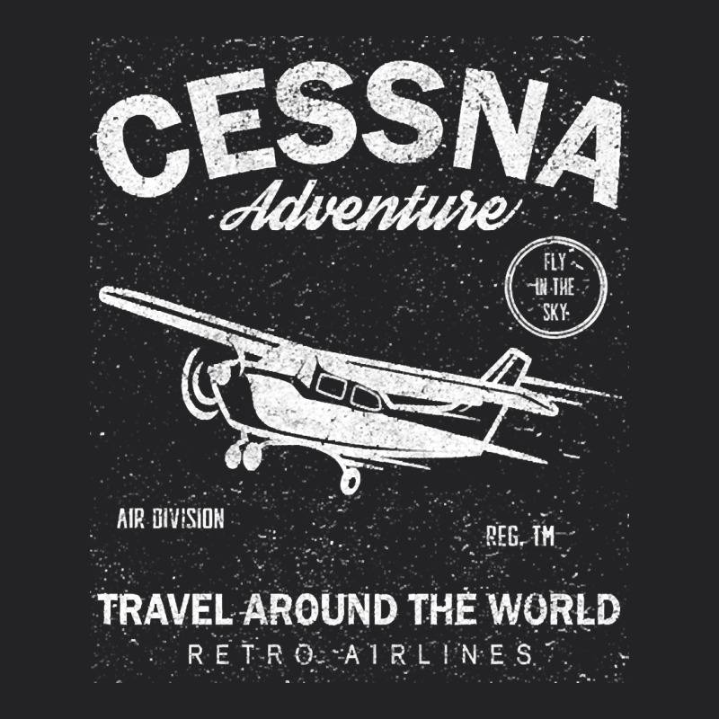Cessna Distressed Vintage Tee by longCreatives | Teevron