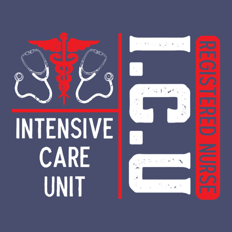 Icu Registered Nurse Medical Intensive Care Unit Vintage Tee by longCreatives | Teevron