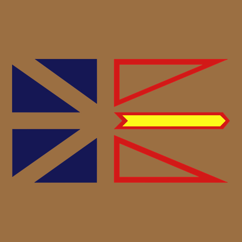 Newfoundland And Labrador Flag - 3 Color Vintage Tee by longCreatives | Teevron