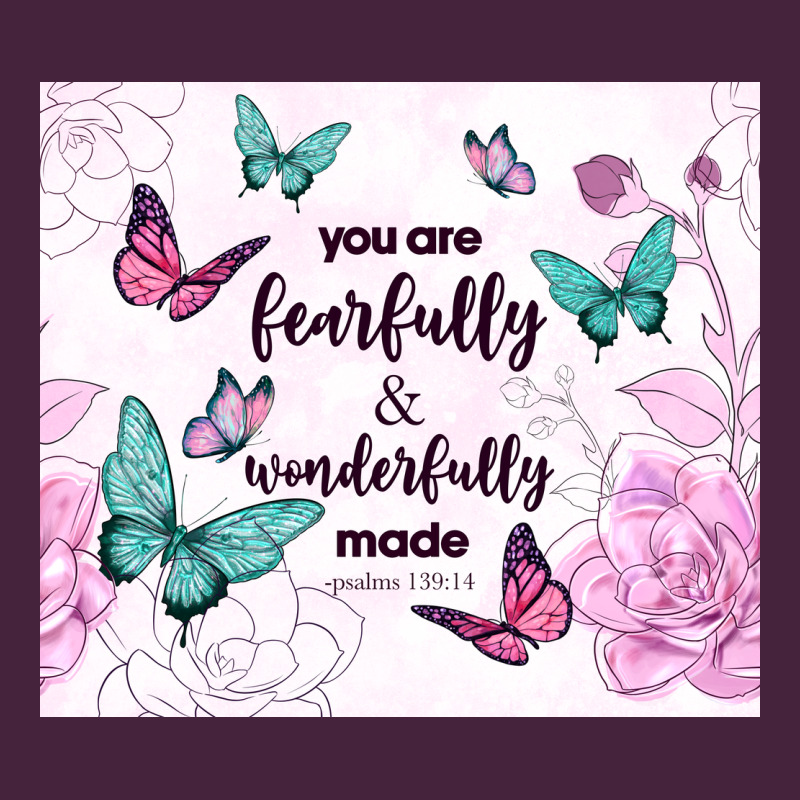 You Are Fearfully And Wonderfully Made Long Sleeve Tee by TumblerDesignByShophia | Teevron