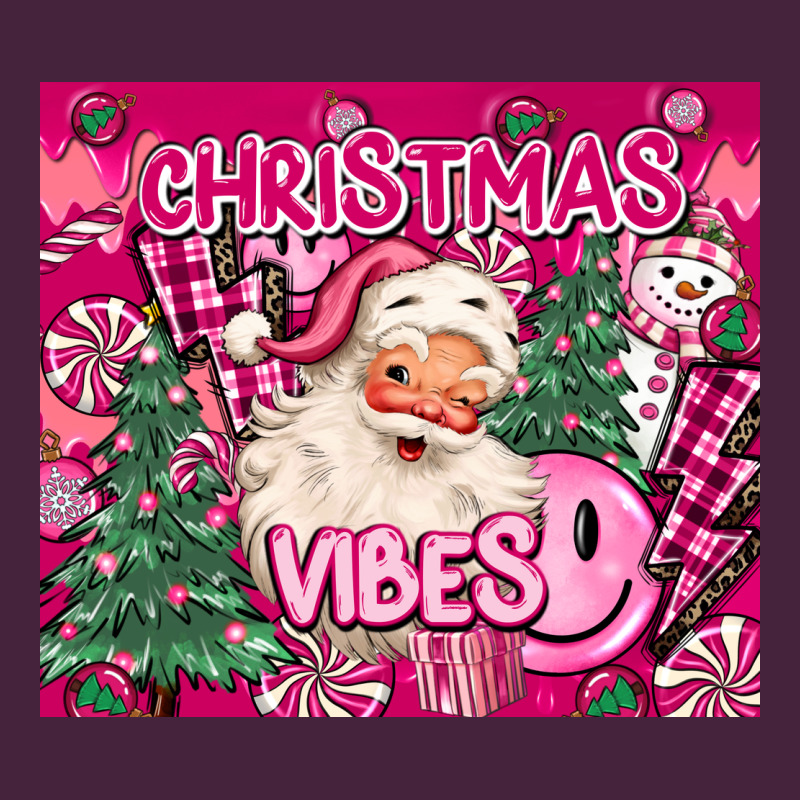 Pink Christmas Vibes Premium Tee by MaliasSmallBusiness | Teevron