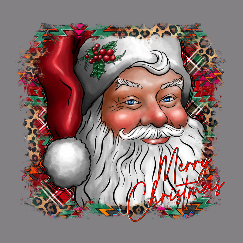 Merry Christmas Santa Heavyweight Hoodie by CowhideDigitalArt | Teevron