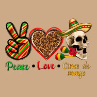 Peace Love Cinco De Mayo Vintage Hoodie | Teevron