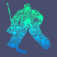 Ice Hockey Goalie Hockey Player Youth Men Kids Boys Vintage Tee | Teevron