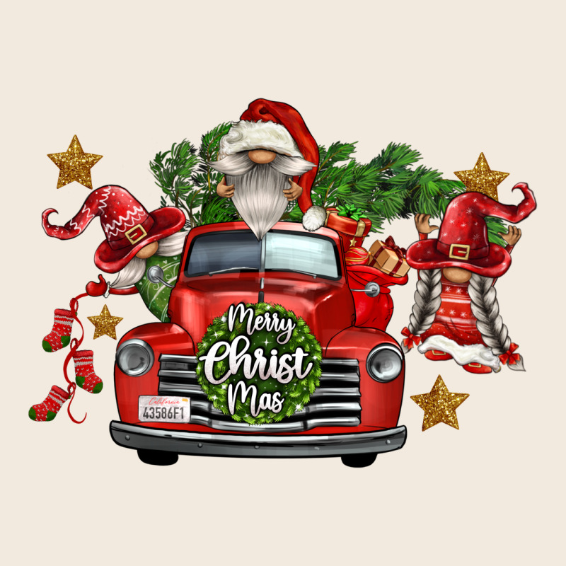 Merry Christmas Truck Gnomies Zipper Hoodie by FaDigitalArtStudio | Teevron