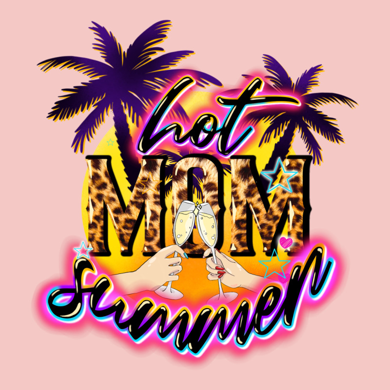 Hot Mom Summer Urban Heavy Tee by NancyCooperArtShop | Teevron