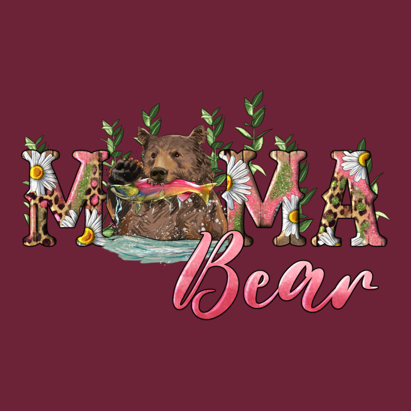 Mama Bear With Daisy Long Sleeve Tee by RanaPortraitStore | Teevron