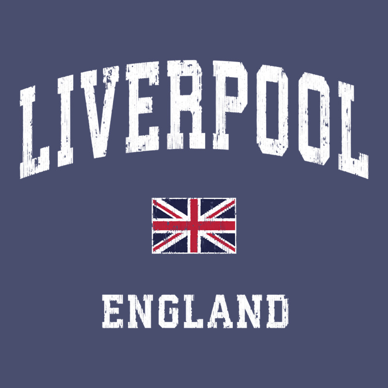 Liverpool England Vintage Athletic Sports Design Vintage Tee by longCreatives | Teevron