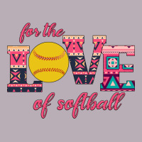 For The Love Of Softball Vintage Tee | Teevron