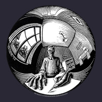 M.c. Escher Spherical Self Portrait Vintage Tee | Teevron
