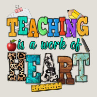 Teaching Is A Work Of Heart Heavy Core Tee | Teevron