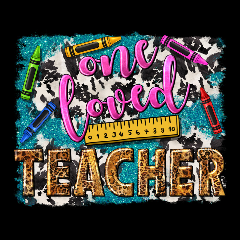 One Loved Teacher Heavy Core Tee by NancyCooperArtShop | Teevron