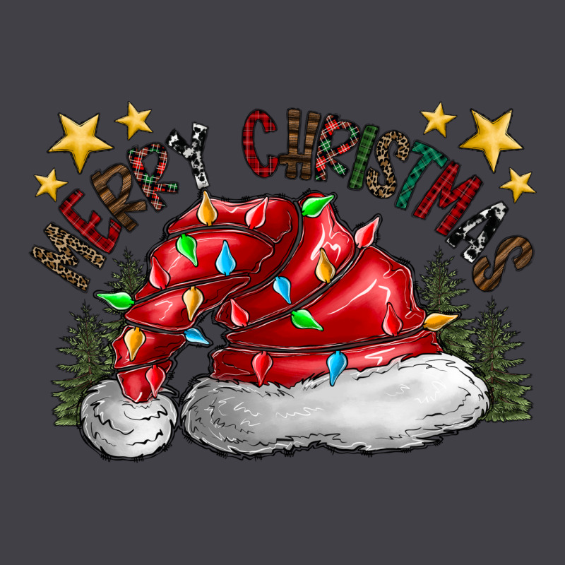 Merry Christmas Santa Heavyweight Hoodie by CowhideDigitalArt | Teevron