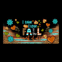 I Think I Love Fall Most Of All Libbey Glass Zipper Hoodie | Teevron