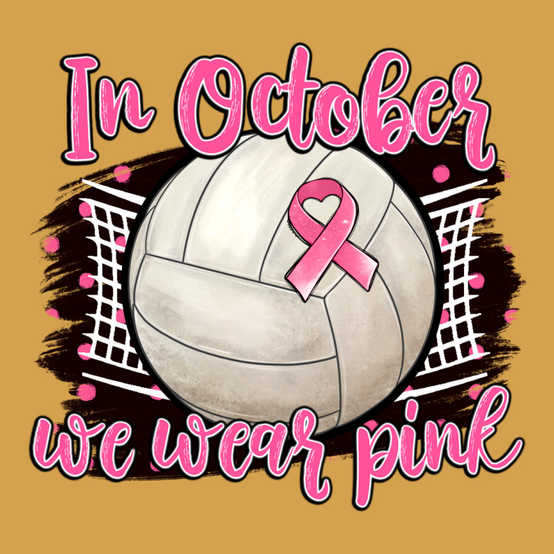 In October We Wear Pink Volleyball Urban Hoodie by BarkalooDesign | Teevron