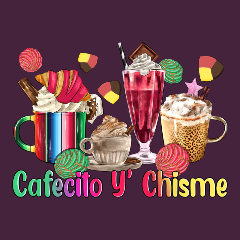 Cafecito Y Chisme Coffee Cups Premium Tee by MaliasSmallBusiness | Teevron
