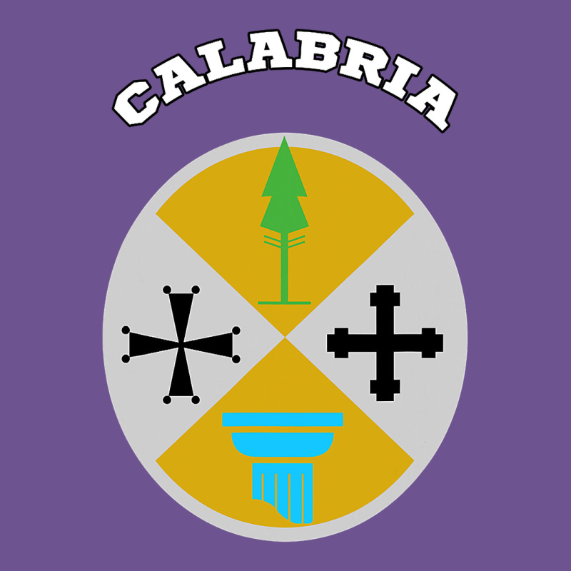 Calabria Coat Of Arms  Flag Souvenir Italy Vintage Tee by longCreatives | Teevron