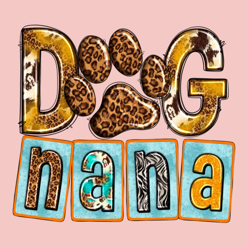 Dog Nana With Paw Urban Heavy Tee by texasbilliewilder | Teevron