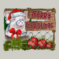 Merry Christmas Pig Heavyweight Hoodie | Teevron