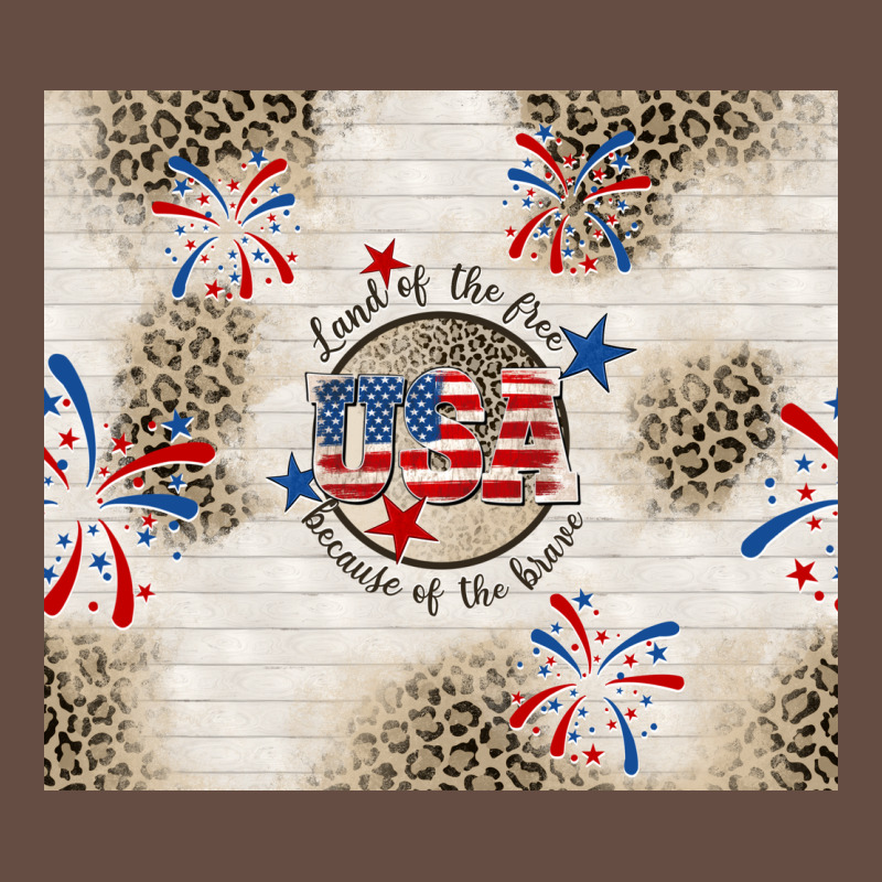 Usa Land Of The Free Because Of The Brave Long Sleeve Tee by TumblerDesignByShophia | Teevron