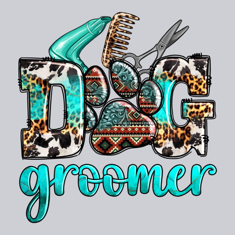 Western Dog Groomer Heavyweight Sweatshirt by OliviaCreatesArt | Teevron