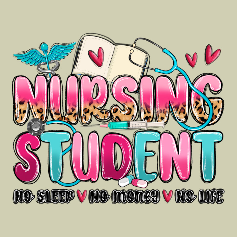 Nursing Student No Sleep No Money No Life Heavy Core Tee by MaliasSmallBusiness | Teevron